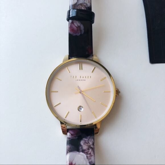 Ted Baker Kate Rose Gold Floral Watch TE15092001 - Picture 2 of 12